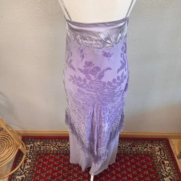 Dreamy vintage lavender slip dress - Picture 6 of 8
